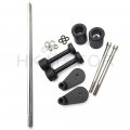 Hongk- No Cut Frame Slider Compatible With 2008 2009 2010 2011 2012 Kawasaki Ninja 250 250r Ex250 B B01bw4rej2