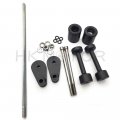 Hongk- No Cut Frame Slider Compatible With 2008 2009 2010 2011 2012 Kawasaki Ninja 250 250r Ex250 B B01bw4rej2