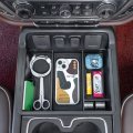 Pimcar For 2014-2018 Chevy Silverado Gmc Sierra 1500 And 2015-2019 2500 Hd 3500 Center Console Organizer Storage Box Insert 