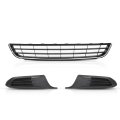 Front Bumper Lower Grille Fog Light Bezel For Volkswagen Jetta Sedan 2011-2014 Black Not Fit Any Wagon Models 5c6853671ryp 
