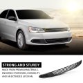 Front Bumper Lower Grille And Fog Light Bezel For Volkswagen Jetta Sedan 2011 2014 Black Polypropylene Replacement Part