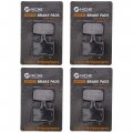 Niche Brake Pad Set For Suzuki Gsxr600 Gsxr750 Kawasaki Ninja Zx14 Harley-davidson Sportster Rear Semi-metallic 4 Pack