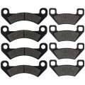 Niche Brake Pad Set For Arctic Cat Wildcat Sport 700 Xt Ltd Eps 2502-462 1436-420 Complete Semi-metallic 