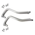 Ski-doo Handle Loop Toe-flex Pilot Plastic Full Moon Pair And Rivet Hardware Kit 