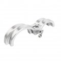 Sfriding 1 3 4 X 2 Aluminum Shock Reservoir Mounting Clamps Set Of Silver
