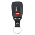 4 Buttons Replacement Car Key Fob Shell Fit For Hyundai 2007-2017 Elantra 2007-2015 Sonata Kia 2010-2014 Forte 2006-2010 Optima