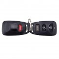 4 Buttons Replacement Car Key Fob Shell Fit For Hyundai 2007-2017 Elantra 2007-2015 Sonata Kia 2010-2014 Forte 2006-2010 Optima