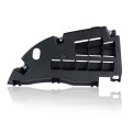 Front Outer Bumper Bracket To Body Filler Panel Left Side Black Replacement For Colorado 2021-2022 Canyon 84461416 84940443 