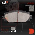 A-premium Front Ceramic Disc Brake Pads Set Compatible With Toyota Prius 2012 2014-2019 Yaris 2006-2018 C 12-19 Prime 2017