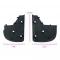 G-plus Center Console Extension Panel Left Right Compatible With 2009-2012 Dodge Ram 1500 2010-2012 2500 3500