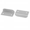 Uxcell Home Office Cabinet Drawer 39mm Length Metal Lock Strike Plates 30pcs