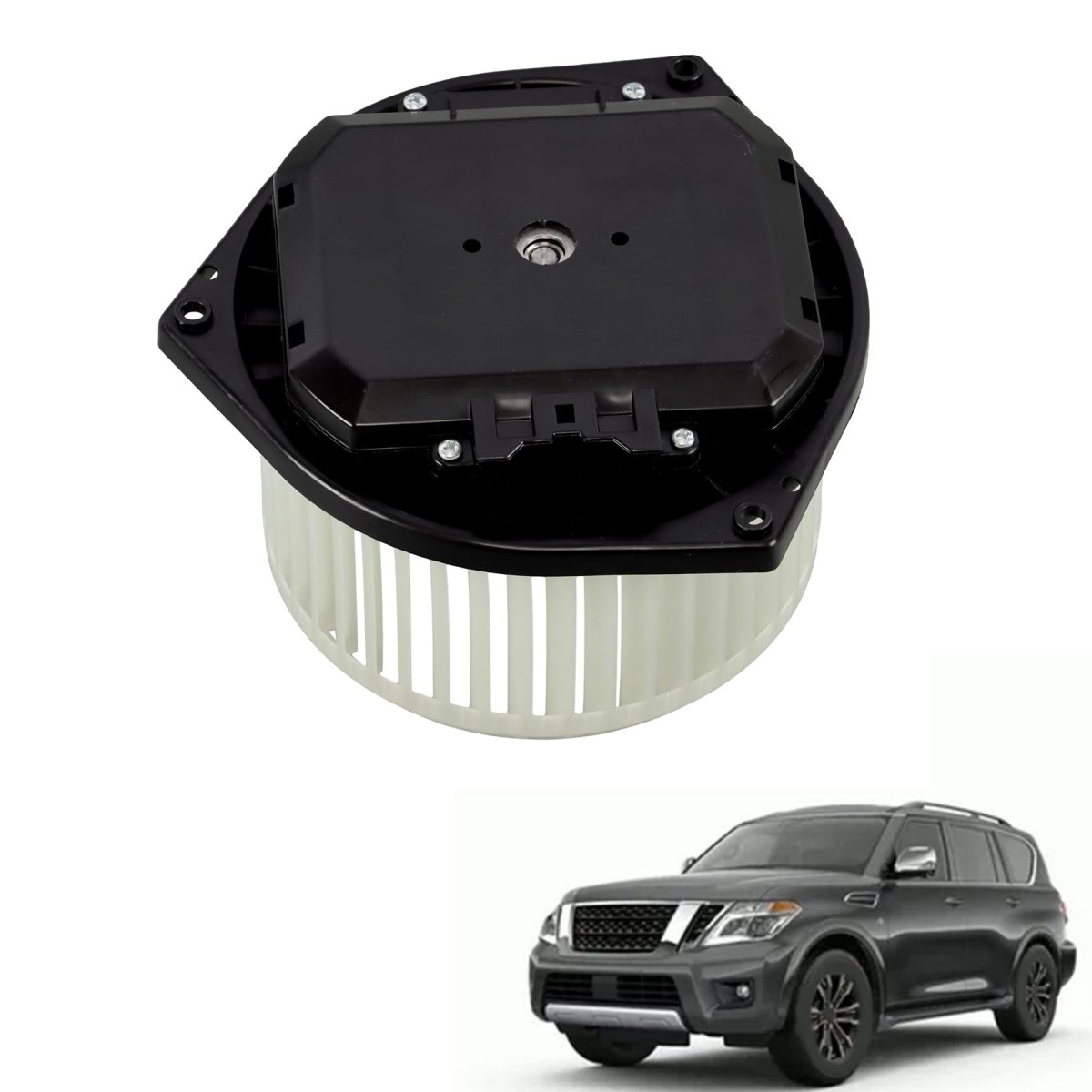 Hvac Heater Blower Motor Replacement For Qx56 2011 2013 Qx80 2014 2019 Armada 2017 Replaces 12658040 27220jk00a 27220jk00c