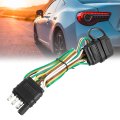 Trailer 4 Wire Plug 32 Inch Pin Flat Extension Male Female Connector