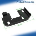 Left Side Front Frame Mount Bumper Bracket Replacement For F-150 F150 2015-2020 Fl3z17n775c Fo1066203