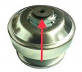 Torque Converter Washer For 30 And 40 Series 1 In Shaft Engines Alloy Steel With 3 8 Bore Bolt Hole