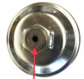 Torque Converter Washer For 30 And 40 Series 1 In Shaft Engines Alloy Steel With 3 8 Bore Bolt Hole