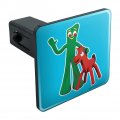 Gumby Pokey Best Friends Clay Art Tow Trailer Hitch Cover Plug Insert