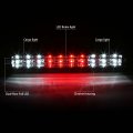Auto Dynasty For Silverado Gmt900 Pair Of Chrome Housing Clear Corner Headlight Led 3rd Brake Light