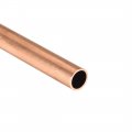 Uxcell Copper Round Tube 6mm Od 0 5mm Wall Thickness 300mm Long Straight Pipe Tubing 3 Pcs