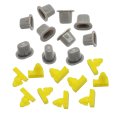 20pcs Wheel Well Opening Moulding Clips And Flare Grommets For Nissan Juke Rogue 2011 2017 Infiniti Qx56 Qx80 Replace 76847 