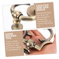 Homoyoyo European Door Knocker Decor Part Exterior Home Accessory Hardware Household Security Organ Style Zinc Alloy