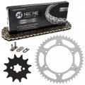 Niche Drive Sprocket Chain Combo For Kawasaki Klx300 Klx300r Front 12 Rear 47 Tooth 520nz Standard 110 Links