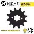 Niche Drive Sprocket Chain Combo For Kawasaki Klx300 Klx300r Front 12 Rear 47 Tooth 520nz Standard 110 Links