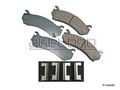 Proact Act785 Disc Brake Pad For Truck Rear Semi-metallic Ceramic Material 