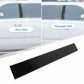 X Autohaux 8 Pcs Windshield B Pillar Trim Exterior Garnish Front Rear Left Right For Nissan Rogue 2014-2020 Black