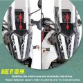 Motorcycle Adjustable Windshield Bracket 4 100mm For Tenere 700 Xz Xtz T7 T700 T 700 2019 2020 2021 2022 Windscreen Adjuster