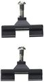 Sea-dog 273260-1 Track Mount Hinge Fitting Side Slide Black 