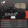 A-premium Rear Ceramic Disc Brake Pads Set Compatible With Select Buick Cadillac Chevy Oldsmobile Pontiac And Saturn Models