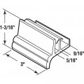 Slide-co 193086 Shower Door Bottom Guide Clear Gray