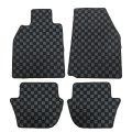 Floor Mats Carpet For Porsche 911 997 2005 2012 4 Piece Set Black Velour And Plastic Front Rear Interior Direct Replacement 