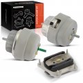 A-premium 3pcs Engine Motor Mount And Transmission Set Automatic Compatible With Audi A6 2006-2011 Quattro 2005-2009 V6 3 2l