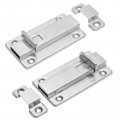 Ldexin 2 Pcs Sliding Lock 3-1 Stainless Steel Barrel Bolt Latch Heavy Duty Door With Screws 