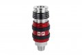 Milton S-1759 2 In One Universal Safety Exhaust Coupler A 3 8 Mnpt X Body Flow Safely Bleeds Excess Air And Fittings 