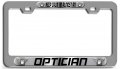 Keep Calm I Am Almost An Optician 3d Metal License Plate Frame Universal Fit For Auto Suv And Truck Tag Holder 12 X 6 In