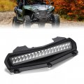 Kemimoto Hood Scoop Light Compatible With Yamaha Rmax 1000 Rmax2 Rmax4 2021-2023 Led Front Auxiliary Spot Daytime Running