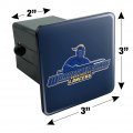 Worcester State University Lancers Logo Tow Trailer Hitch Cover Plug Insert