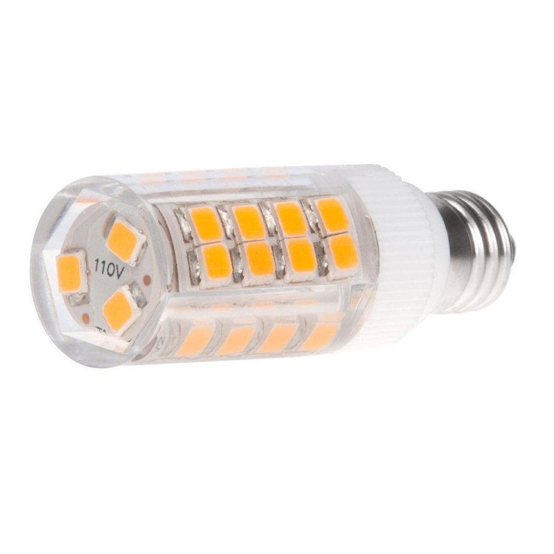 Dimmable E11 Mini Candelabra Base Led Bulbs T4 Jd 120v Halogen Replacement Warm White 3000k 3 5w 35w Equivalent De11-45s-ww 5