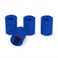 Rainbow Trout Illustration Valve Stem Caps For Tire Rim Wheel Aluminum Blue