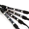18 Color 10pcs Rgb Motorcycle Atv Flexible Strip Led Light Lamp Neon Remote Kit