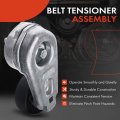 A-premium Belt Tensioner Assembly With Pulley Compatible Land Rover Range 2010-2012 Sport 2010-2016 Discovery 2017-2018 Replace
