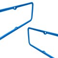 2pcs Valve Cover Gasket Rubber W Steel Core Fit For Chevrolet Sbc Small Block Che-vy 265 283 305 327 350 383 400 Replaces 