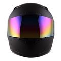 1storm Motorcycle Bike Full Face Helmet Booster Matt Black