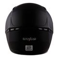 1storm Motorcycle Bike Full Face Helmet Booster Matt Black