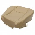 Kuafu Seat Foam Bottom Cover Compatible With 2001-2004 Toyota Tundra Replacement Cushion Driver Side White Tan 2 Packages