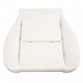 Kuafu Seat Foam Bottom Cover Compatible With 2001-2004 Toyota Tundra Replacement Cushion Driver Side White Tan 2 Packages
