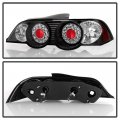 Acanii For 2002 2003 2004 Acura Rsx Dc5 Black Housing Led Perform Tail Brake Lights Lamps Driver Passenger Side